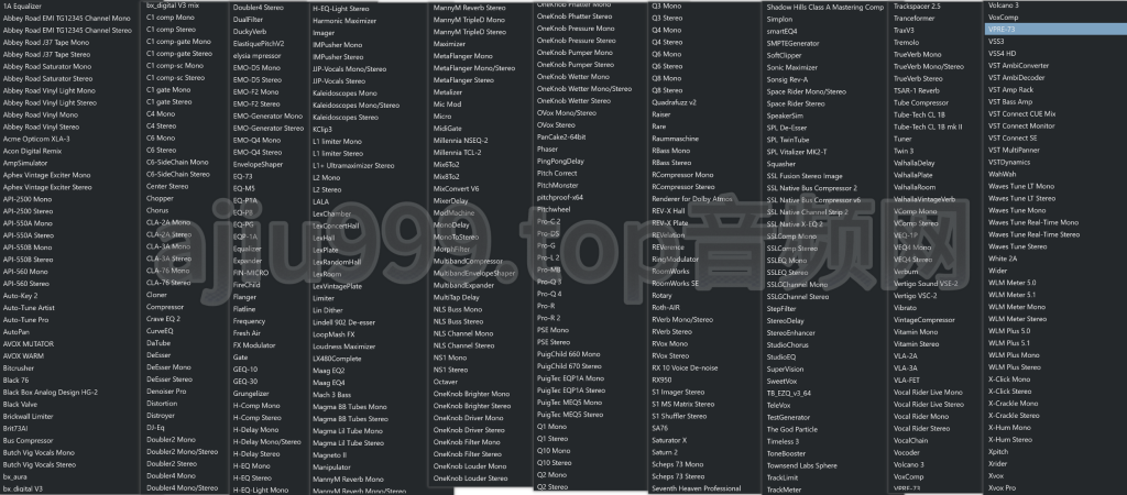 图片[3]-阿九音频网独家制作 最新混音调试插件包 64位VST3一键安装效果器合集4G WIN 支持定制-阿九音频