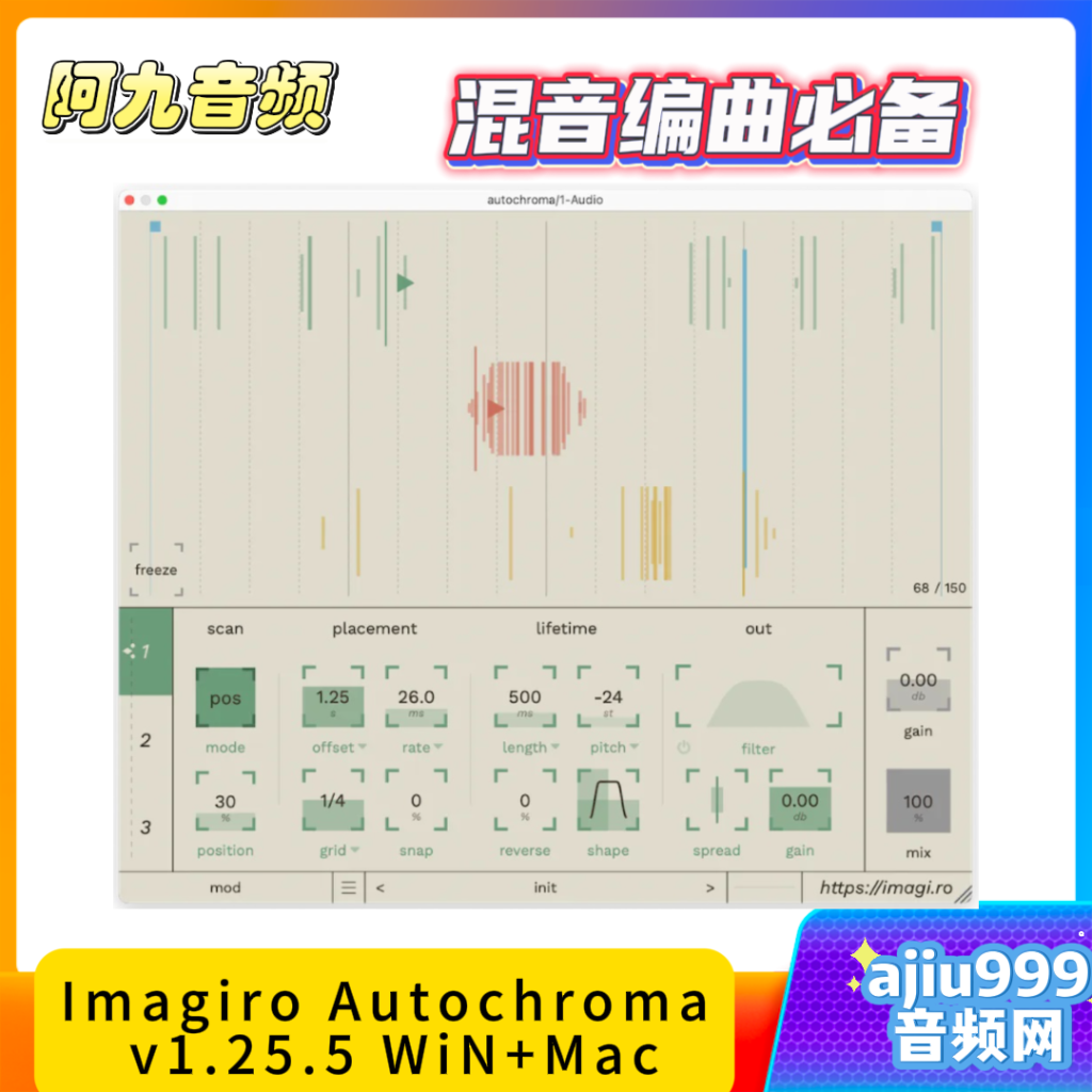 Imagiro Autochroma v1.25.5 WiN+Mac-阿九音频