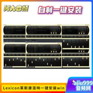 Lexicon莱斯康混响一键安装win-阿九音频