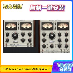 PSP MicroWarmer动态音染一键安装win-阿九音频