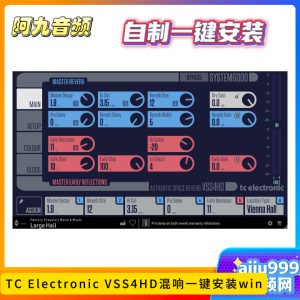 TC Electronic VSS4HD混响一键安装win-阿九音频
