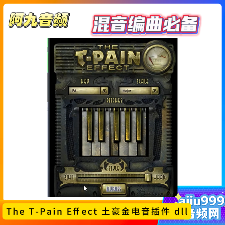 The T-Pain Effect 土豪金电音插件 dll-阿九音频