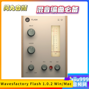 Wavesfactory Flash 1.0.2 Win+Mac-阿九音频
