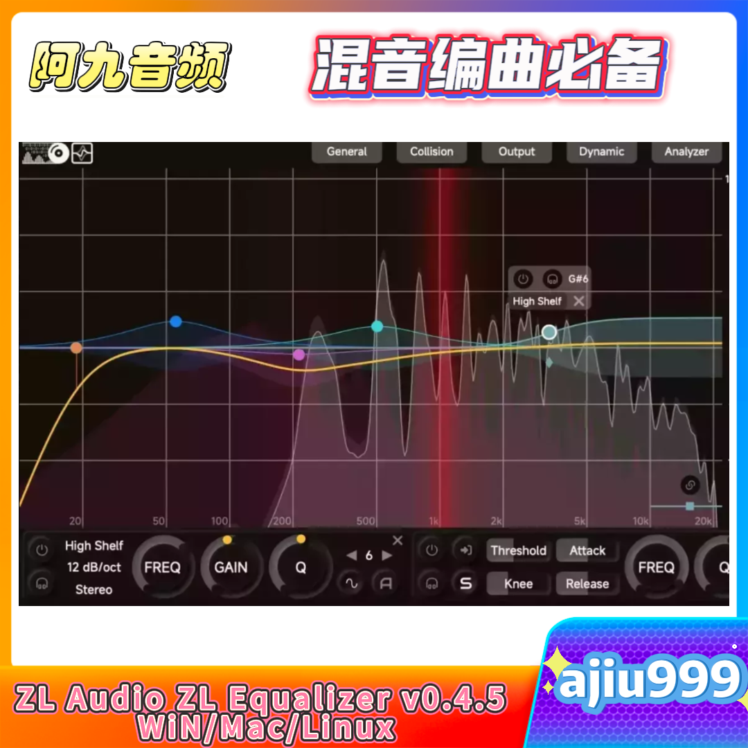 ZL Audio ZL Equalizer v0.4.5 WiN/Mac/Linux-阿九音频