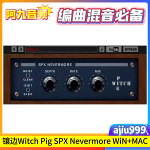 镶边效果器 Witch Pig SPX Nevermore V1.1 WiN+MAC-阿九音频