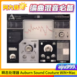 瞬态处理器 Auburn Sound Couture V1.7.0 WiN+Mac-阿九音频