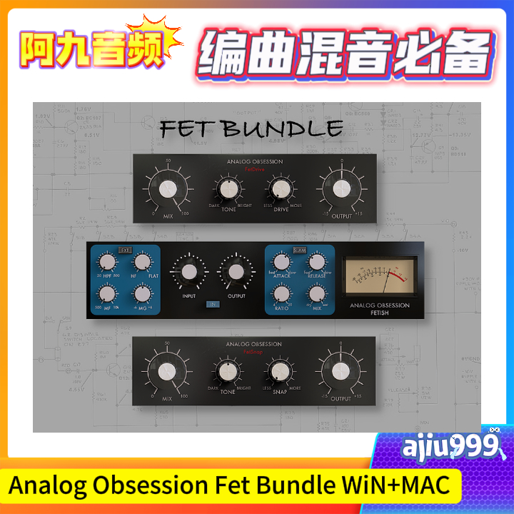 Analog Obsession Fet Bundle V20.04.2023 WiN+MAC-阿九音频
