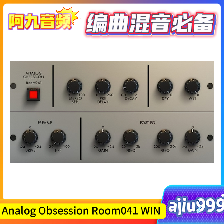 Analog Obsession Room041 v1.1 WIN-阿九音频