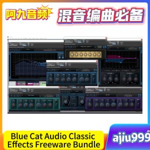 Blue Cat Audio Classic Effects Freeware Bundle V2024.4-TCD WIN-阿九音频