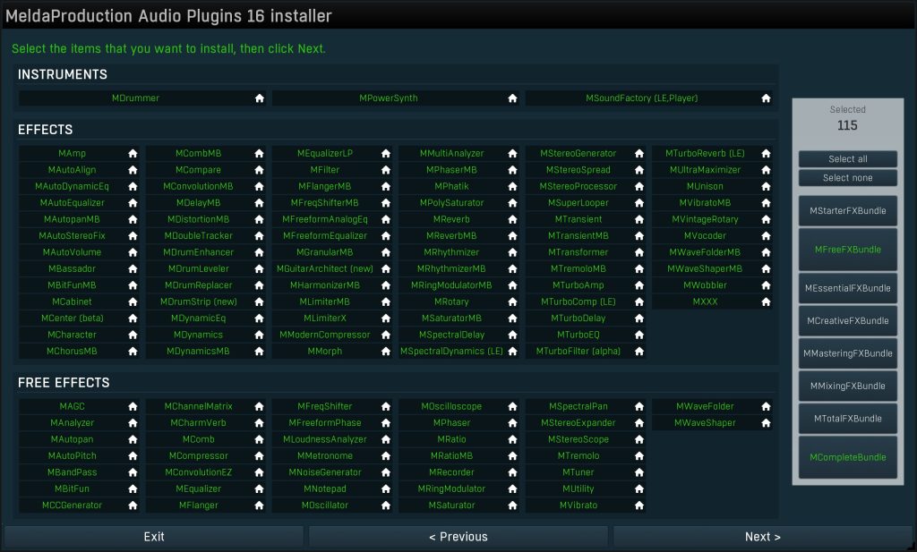 图片[2]-专业母带混音插件完整版 MeldaProduction MCompleteBundle v16.11 WIN+MAC-阿九音频