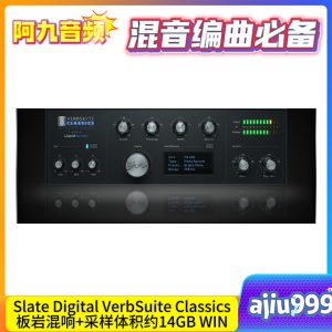 Slate Digital VerbSuite Classics板岩混响+采样体积约14GB WIN-阿九音频