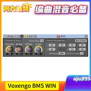 Voxengo BMS V2.6 WIN-阿九音频