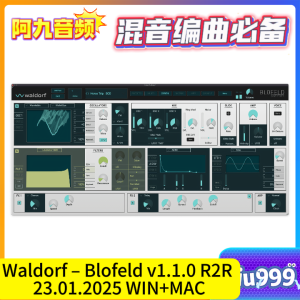 Waldorf – Blofeld v1.1.0 R2R 23.01.2025 WIN+MAC-阿九音频