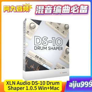 专业的鼓混音效果器插件XLN Audio DS-10 Drum Shaper 1.0.5 Win+Mac-阿九音频