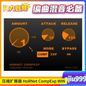 压缩扩展器 HoRNet CompExp 1.0.1 WIN-阿九音频
