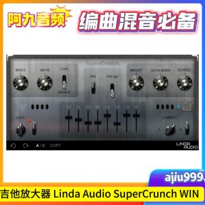 吉他放大器 Linda Audio SuperCrunch V1.0.0 WIN-阿九音频
