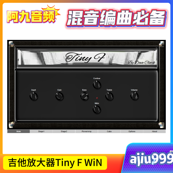 吉他放大器Tiny F WiN-阿九音频