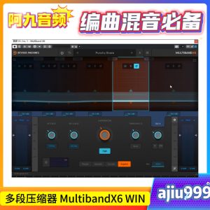 多段压缩器 MultibandX6 WIN-阿九音频