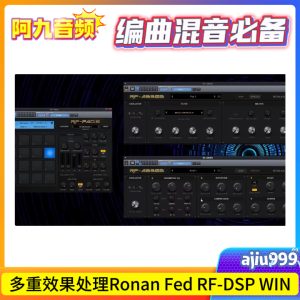 多重效果处理器 Ronan Fed RF-DSP V1.1 WIN-阿九音频