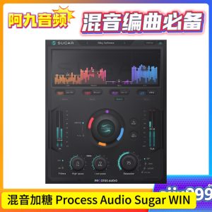 混音加糖 Process Audio Sugar v1.2.1效果器插件 WiN-阿九音频