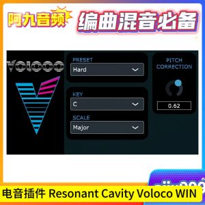 电音插件 Resonant Cavity Voloco v1.0.7 x64 WIN-阿九音频