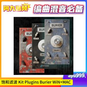 饱和度和滤波器 Kit Plugins Burier V2.0.1 WiN+MAC-阿九音频