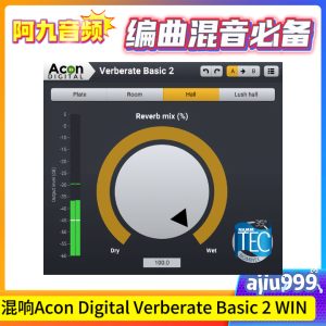 高端混响插件 Acon Digital Verberate Basic 2 v2.2.1 WIN-阿九音频