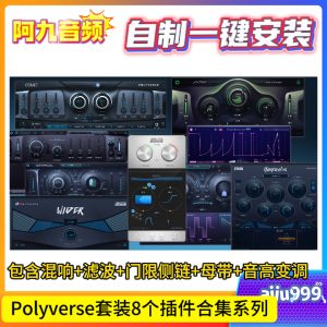 Polyverse套装8个插件合集一键安装win-阿九音频