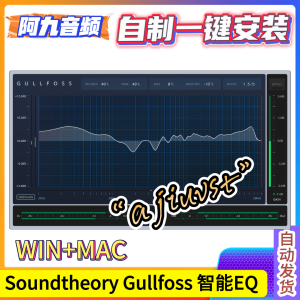 智能EQ效果器 Soundtheory Gullfoss v1.1 WIN+MAC-阿九音频