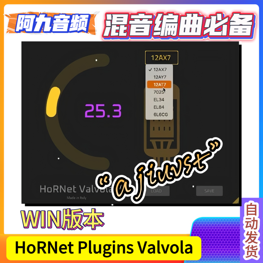 HoRNet Plugins Valvola V1.1.1 WIN+MAC-阿九音频