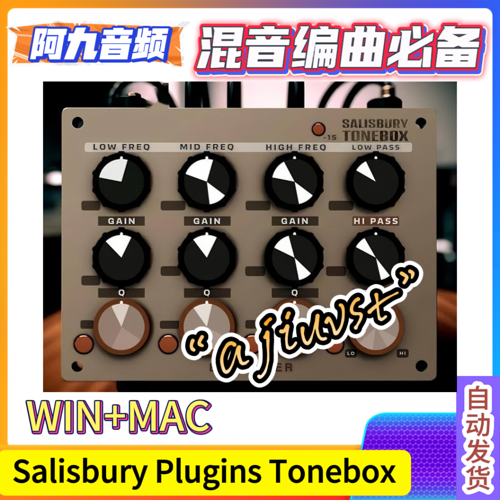 Salisbury Plugins Tonebox WIN+MAC-阿九音频