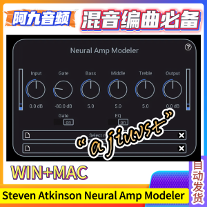 Steven Atkinson Neural Amp Modeler V0.7.8 WIN+MAC-阿九音频