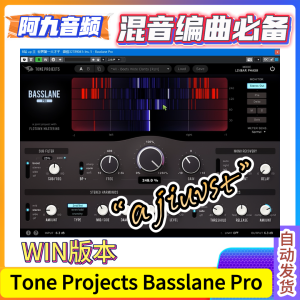 低音扩展插件 Tone Projects Basslane Pro v1.0.4 WIN-阿九音频