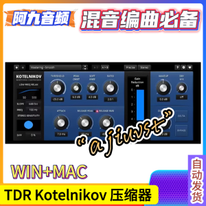 压缩器插件 TDR Kotelnikov V1.6.5 WiN+MAC-阿九音频