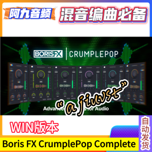 Boris FX CrumplePop Complete 2023.6 WIN-阿九音频