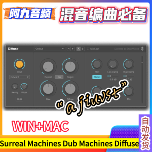 Surreal Machines Dub Machines Diffuse v1.3.1 WIN+MAC-阿九音频