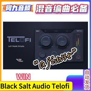 LoFi效果器 Black Salt Audio Telofi v1.0.5 WIN-阿九音频
